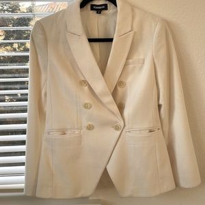 Express white blazer